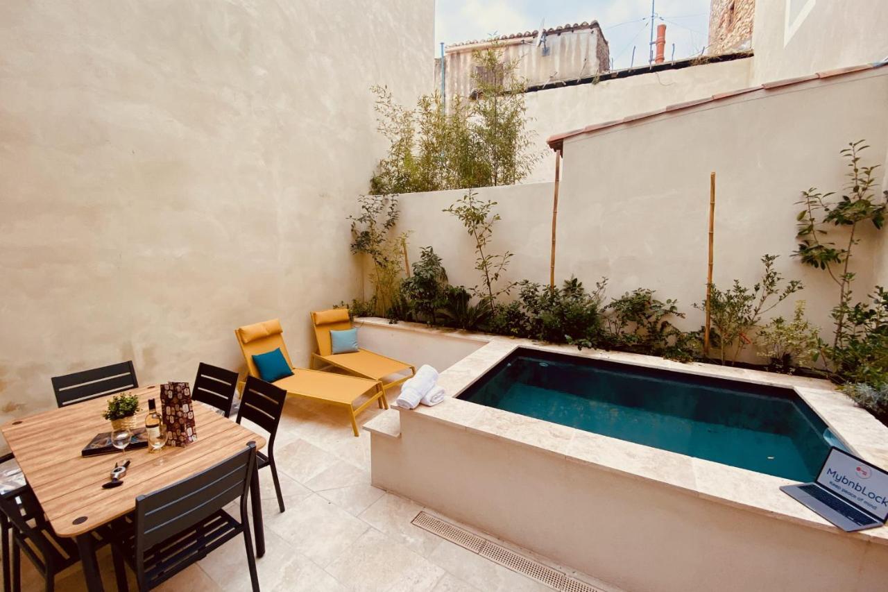 La Terra Nostra - Townhouse - Swimming Pool Villa Nîmes Buitenkant foto